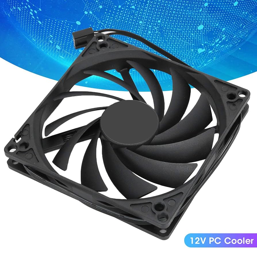 Amazon.co.jp: ASHA CPU冷却ファン、12V 4ピンサイレント冷却